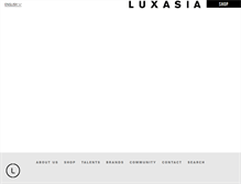 Tablet Screenshot of luxasia.com